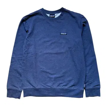 파타고니아 오가닉 코튼 맨투맨 XS 얇은 소재 네이비