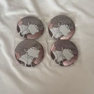 블루 록 전시회 최애 캐릭터 배지 컬렉션 쿠로네 란세 C 4개 세트