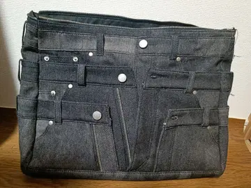 grancy 데님백 블랙 본체 부분만