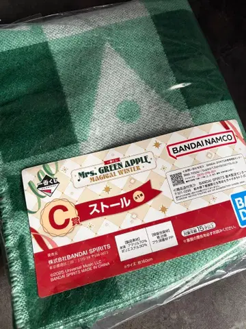 Mrs. GREEN APPLE 스톨 1번 복권 C상 미세스