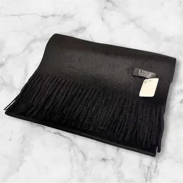 새상품 캐시미어 100% 머플러 블랙