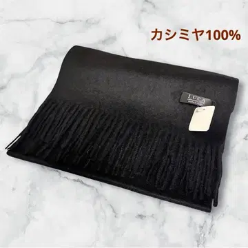 새상품 캐시미어 100% 머플러 블랙