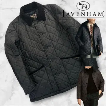 컨디션 최상 LAVENHAM 렉섬 퀼팅 자켓 사이즈 36/S 상당