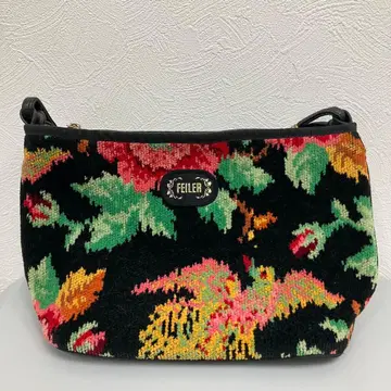 FELLER 플라워 무늬 숄더백 페이러