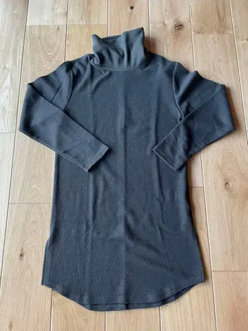 그레이 터틀넥 니트 긴팔 남성용