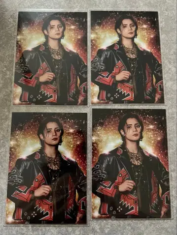 카미야 켄타 EXILE 포토 카드 4점 익명 배송