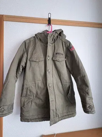 AVIREX 밀리터리 자켓 후드 부착 L 사이즈 아비렉스