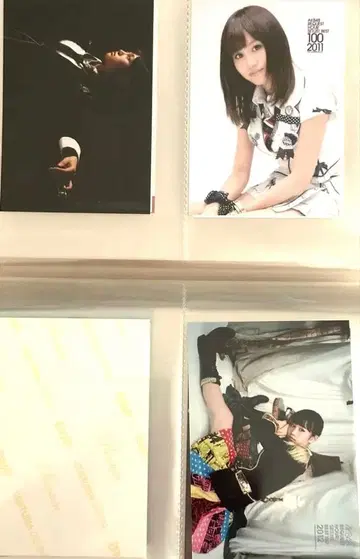 AKB 2011 2012 리쿠아와 마에다 아츠코 브로마이드 세트