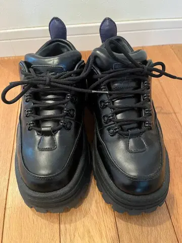 새상품급 EYTYS ANGEL LEATHER 스니커즈 블랙