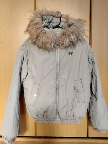 MEMECLE 2WAY 인조 모피 지퍼 블루종 아우터