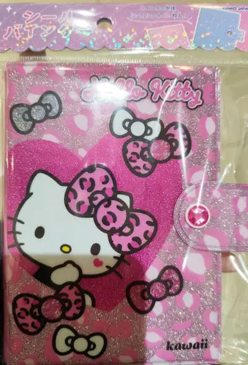 씰 바인더 헬로키티 레오파드 무늬