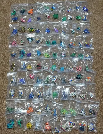 SD 건담 풀컬러 가챠 524개 묶음 판매