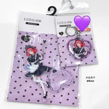 5등분의 신부 시마무라 아크릴 스탠드 키링 나카노 니노