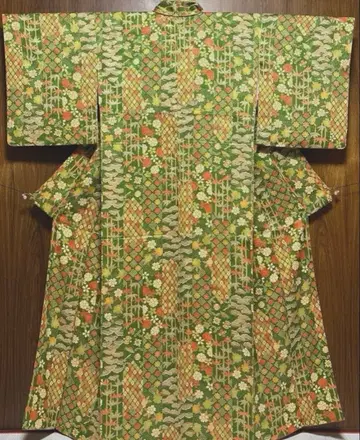 린자 이중 기모노 코몬 송죽매