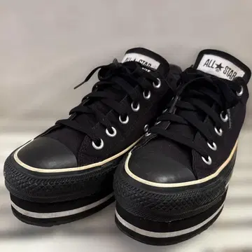 컨버스 ALL STAR 블랙 통굽 스니커즈