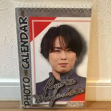 미사용 새상품 SnowMan 스노우맨 미야타테 료타 2026 탁상 달력