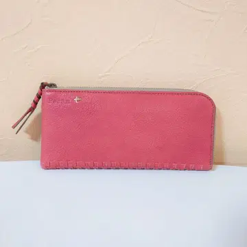 Peram 가죽 장지갑 탁한 레드