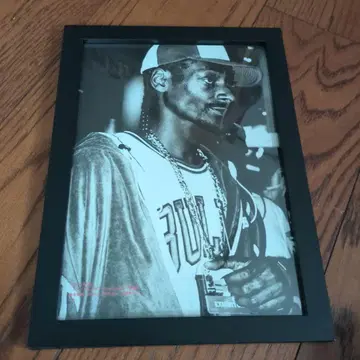 스눕 독 Snoop Dogg B5 간이 액자 흑백 핀업