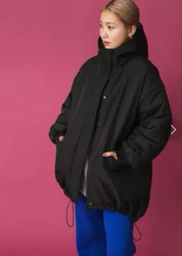 bohmal 몬스터 미들 기장 충전솜 블루종