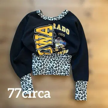 [ 레어 ] 77circa 리메이크 맨투맨