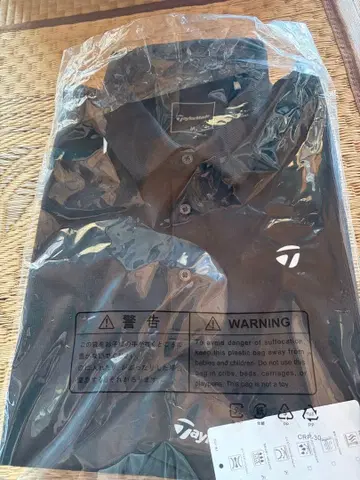 TaylorMade 피케 셔츠 M 블랙 반팔