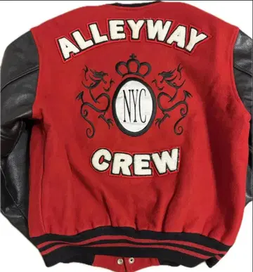 ALLEYWAY CREW 바시티 자켓
