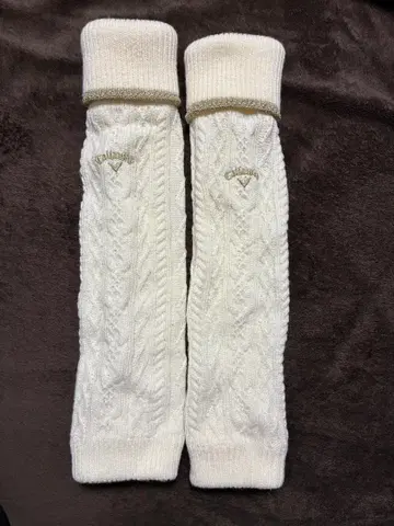 캘러웨이 레그 워머 니트 화이트 여성용 골프