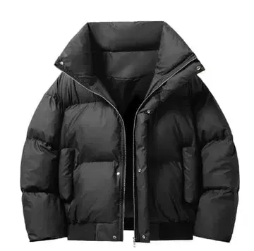 블랙 다운 자켓