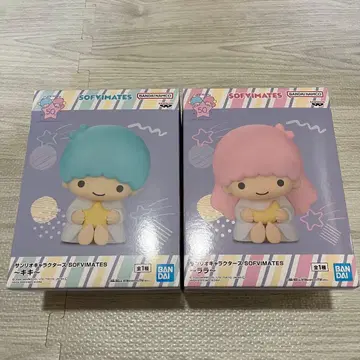 산리오 캐릭터즈 SOFVIMATES ~키키 라라~ 2체 세트