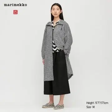 marimekko XL 사이즈 1회 사용 유니클로 콜라보 포켓터블 파카