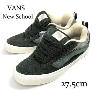 새상품 VANS 뉴스쿨 그린 스웨이드 US 기획 스케이트 신발 27.5