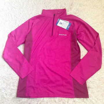 새상품 mont bell 쿨 롱 슬리브 지퍼 셔츠