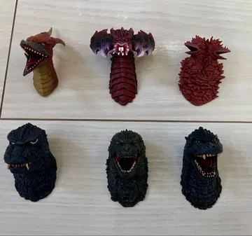 제일복권 고질라 몬스터 헤드 마그넷 6종