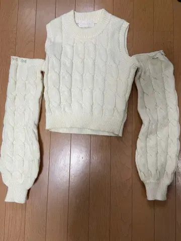 셰리미 케이블 짜임 니트