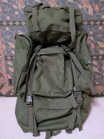 밀리터리 백팩 대용량 100L 레인 커버 포함 미사용품