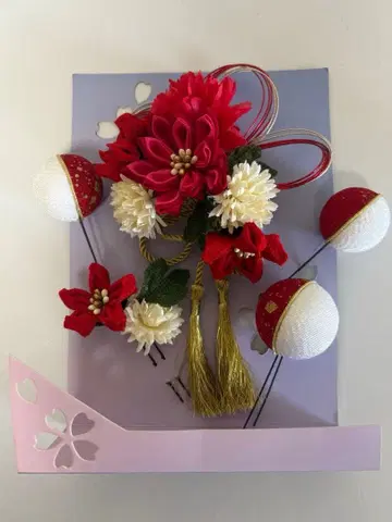 코마치 헤어 머리 장식