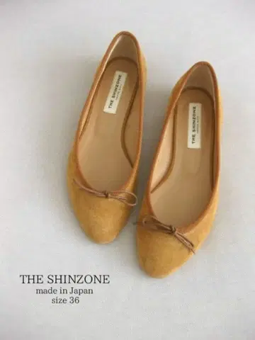 THE SHINZONE 신조은 플랫슈즈 스웨이드 36 발레 슈즈