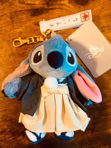 디즈니 스티치 기모노풍 키링