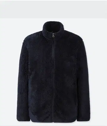 [ 남성용 ] [ XL ] 유니클로 퍼리 플리스 풀 지퍼 자켓 네이비