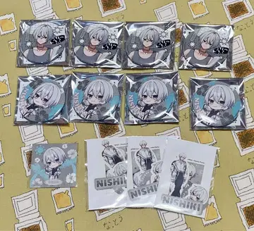 스니스트 캔뱃지 니시키 summer