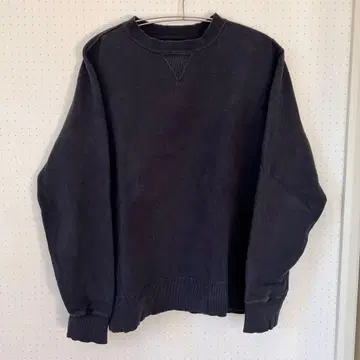 Champion 다크 블루 크루넥 맨투맨