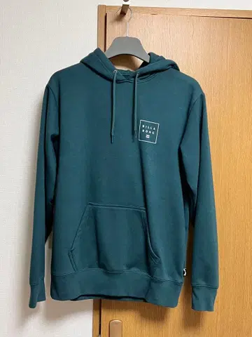 BILLABONG/빌라봉 발수 후드티 스퀘어 로고 로고 후드티