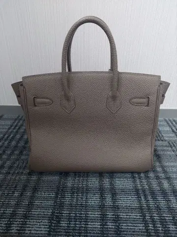 천연 가죽 가죽 토트백 카데나 부착 노브랜드 30 사이즈 에투프