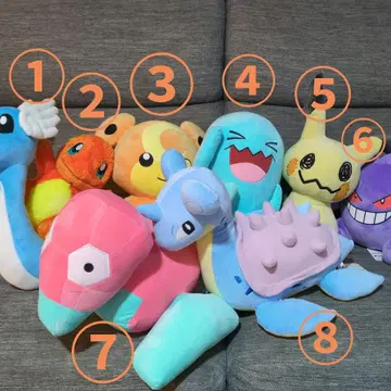 [포켓몬] 봉제 인형 4종 세트!! 마음에 드는 것으로 골라주세요!