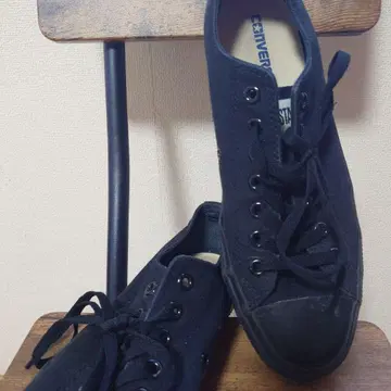 컨버스 ALL STAR 블랙 로우컷 스니커즈