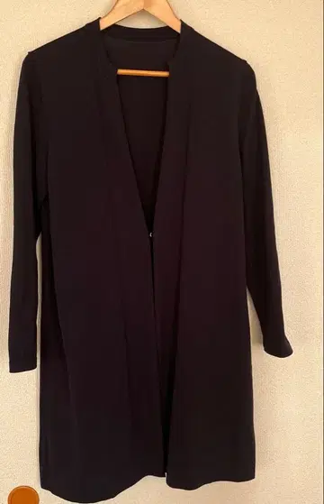 레리안 네이비 가디건 사이즈 9 울 혼방