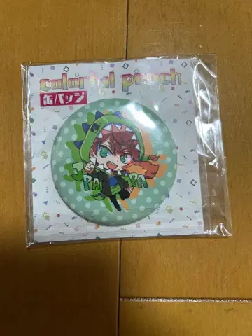 컬러풀피치 캔뱃지 쟈파파