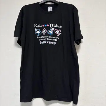 미사용 마츠다 세이코 콘서트 2024 투어 티셔츠