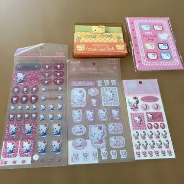 레어 헬로키티 엔젤 플라워 튤립 1996.97년 레트로