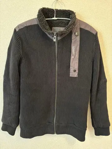 G-STAR RAW 블랙 보아 자켓 L